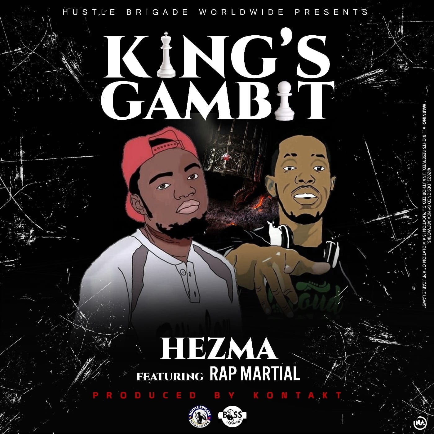Hezma Ft. Rap Martial – King’s Gambit (Prod. By Kontakt) Hezma Ft Rap Martial Kings Gambit Prod By Kontakt