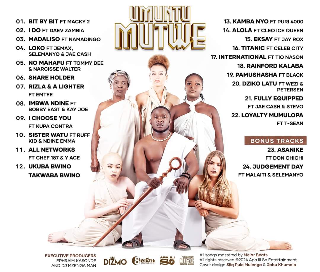 Dizmo Unveils Umuntu Mutwe Album Tracklist